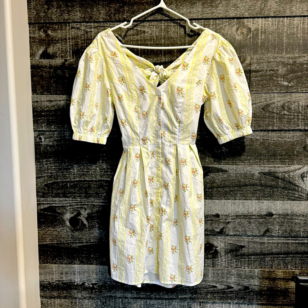 Flower sun dress